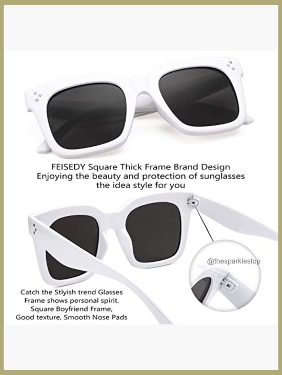 Vintage Butterfly Square Sunglasses Gradient UV400 Non-Polarized main image 5